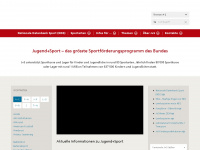 jugendundsport.ch Webseite Vorschau