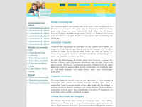 kinder-lerncomputer.de Webseite Vorschau