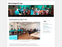 gitarrenjugend-loga.de Webseite Vorschau