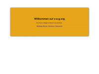 s-a-g.org Webseite Vorschau