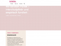 interval-berlin.de Webseite Vorschau