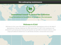 icaa.ch Webseite Vorschau