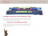 ffw-hohenberg.de Webseite Vorschau