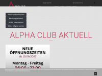 alphaclub-nf.de Webseite Vorschau