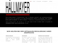 haellmayer.de Webseite Vorschau