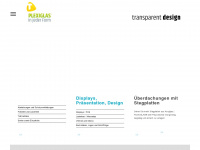 transparentdesign.at Webseite Vorschau