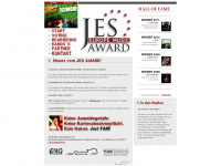 jes-award.de Webseite Vorschau