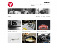 formda.ch Webseite Vorschau