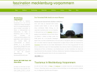 faszination-mecklenburg-vorpommern.de Webseite Vorschau