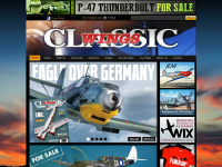 classicwings.com Webseite Vorschau
