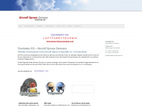 aircraftsprucegermany.de Webseite Vorschau