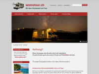 womotour.ch Webseite Vorschau
