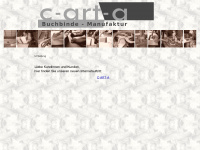 c-art-a.de Webseite Vorschau