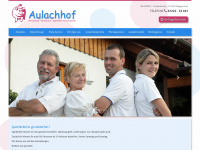 aulachhof.de Webseite Vorschau