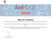 linkcad.com Webseite Vorschau