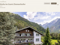 garni-zimmerhofer.it Webseite Vorschau