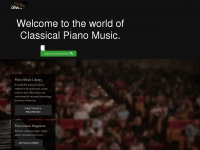 pianostreet.com Webseite Vorschau