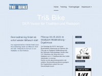 triandbike.de Webseite Vorschau