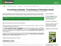 prmaximus.de Webseite Vorschau