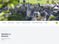 stockum-sauerland.de Webseite Vorschau