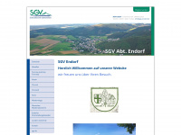 sgv-endorf.de Webseite Vorschau