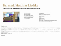 praxis-dr-liedtke.de Webseite Vorschau