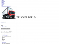 trucker-forum.at Webseite Vorschau