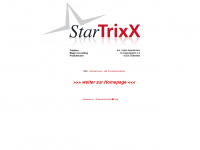 startrixx.de Webseite Vorschau