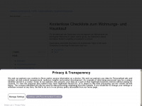 checklistehauskauf.de Webseite Vorschau