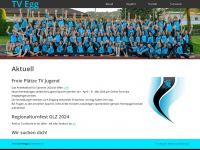 tvegg.ch Webseite Vorschau