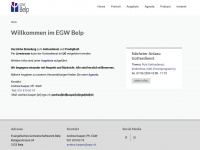 egw-belp.ch Webseite Vorschau