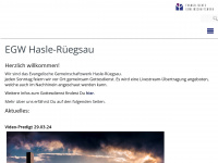egw-hr.ch Webseite Vorschau