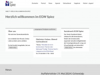 egwspiez.ch Webseite Vorschau