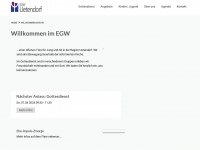 egw-uetendorf.ch Webseite Vorschau