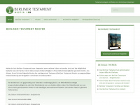 berliner-testament-muster.de Webseite Vorschau