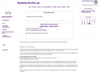 austria-archiv.at Webseite Vorschau