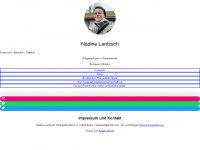 nadine-lantzsch.de Webseite Vorschau