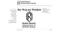 rudolf-obrecht.ch Webseite Vorschau