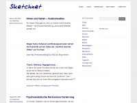 sketchnet.de Webseite Vorschau