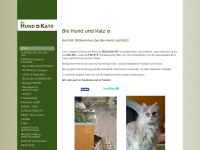 bio-hundundkatz.ch Webseite Vorschau