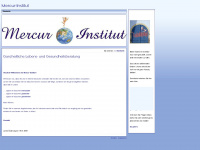 mercur-institut.de Webseite Vorschau