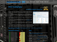 buerki-hosting.ch Webseite Vorschau