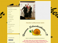 hausener-schneckentheater.de Webseite Vorschau