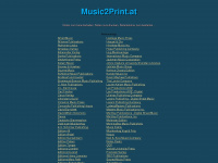 music2print.at Webseite Vorschau