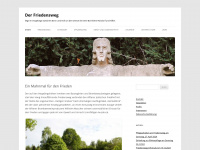 friedensweg.info Webseite Vorschau