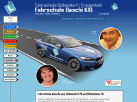 fahrschule-baschi.ch Webseite Vorschau