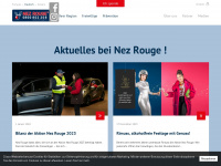 nezrouge.ch Webseite Vorschau
