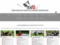 svoe-schaeferhund.at Webseite Vorschau