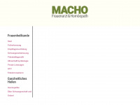 frauenarzt-dr-macho.at Webseite Vorschau