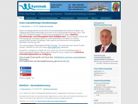 kaminek.at Webseite Vorschau